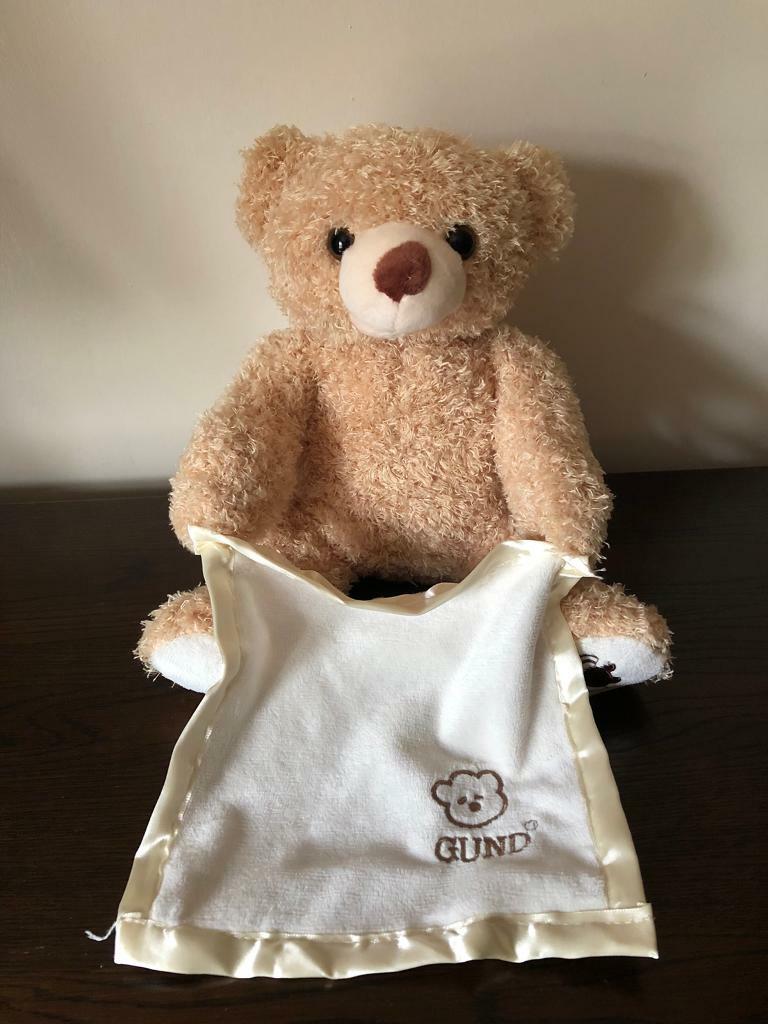 gund peek a boo bear not working